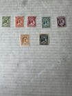 Niger Coast Protectorate 43-49 Set Of 7 Mint Hinged Group Of Stamps