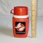 Thermos 1985 Ghostbusters Lunchbox  with Broken Thermos - See Pics 5  6  8 