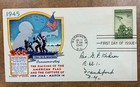 929 Fluegel Cachet Wwii Patriotic Iwo Jima Marines Raising Flag 1945 M-19 Scarce