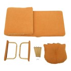 Convertible Sofa Bed Foldable Sofa Chair Bed Folding Sofa Bed Orange Living Room