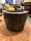 Hand-carved Primitive Stone Mortar