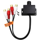 Pac Lc-1 Universal Car Amplifier Bass Knob Rca Level Amp Volume Control Lc1 New