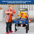 Kids Tool Bench Set With Electric Drill And Realistic Tool  Pretend Play Cons   