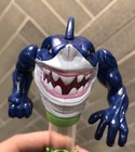 Vintage 1995 Street Sharks Flix Candy Dispensers Set Of Two - Blades   Ripster