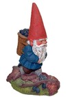 Rien Poortvliet Artina Gabriel Gnome Figurine Vtg 1988 Usa  108 Fall Fruit Baske