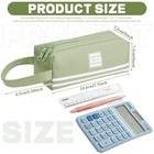 32 Pcs Bulk Large Capacity Pencil Case Pen Pouch Colored Portable Pencil Bag    