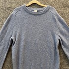 Crewcuts J Crew Sweater Boy Size 14 Blue Cashmere Blend Crewneck Knit Pullover