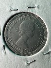 1959 Great Britain 6 Pence Elizabeth Ii Km  903-very Nice