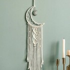 4pcs Metal Half Crescent Moon Steel Dream Catcher Macrame Craft Hoop Diy Set Kd