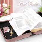 Large Classic Bible Cover Vegan Leather Carrying Book Case Church Bag Bible Case