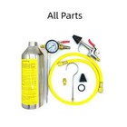 Air Conditioning Piping Condenser Canister Cleaning Bottle  A c System Flush Set