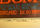 Grateful Dead - 1967 Original Halo Concert Poster - Hand Signed By Stanley Mouse