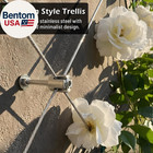 Wire Trellis For Climbing Plants Outdoor  20-set Wall Wire Trellis Kit With 1 8i