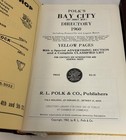1960  1961 Bay City  Michigan City Directory   Criss Cross Addresses  Names  