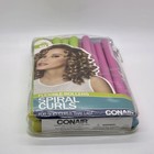 Conair Spiral Curls Flexible Rollers Set Of 18 Soft Hair Curlers Bendable  959