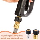Pressure Washer Hose Adapter Set M22 To 3 8 Quick Connect For Power Washer Hose