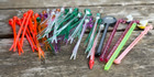 Vintage Cocktail Appetizer H ordeuvres Sticks Picks Forks Swizzle Stir Retro Bar