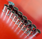 New Craftsman Tools 16 Piece 1 2  Drive Shallow Sae 12 Point Socket Set