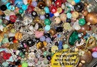 1 4lb Bead   Pendents Jewelry Making Mix Glass  Crystal  Wood  Plastic   More