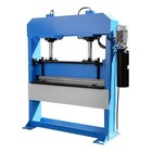51  X 1 4  Electric 50 Ton Hydraulic Press Brake Bender 2-cylinder 3-phase 220v