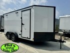 2026 Continental Cargo New 7x14 V-nose Motorcycle Trailer Enclosed Trailer Cargo
