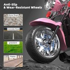 Electric Child Motorcycle Pink Harley Davidson Battery Powered Motor Ride On Toy