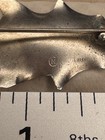 Vintage Niels Erik From Sterling Silver Oak Leaf Brooch     5g Denmark 925 Nature
