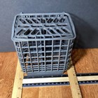 2 Whirlpool Dishwasher Silverware Cutlery Baskets Gray 5 5   x4 5   x3 5   