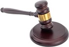 Handmade Wooden Gavel And Sound Block Perfect For Lawyer Judge Auction Sale M   