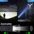 Police Adventure Tool 990000lm Rechargeable Led Flashlight Tactical Super Bright