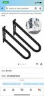 New- 2 Pack 20in Jamb Mount Handrail 1-3 Step 1 25    Diameter Stainless Steel