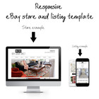 Ebay Auction listing Template Minimal-1   Ready For 2026 Free Logo Banner Desing