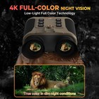 4k Night Vision Goggles Head Mounted Rechargeable Infrared Digital Binoculars Us