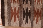 Antique Striped Navajo Rug Textile Native American Indian Weaving 24x17 Vintage