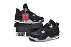 Jordan 4 Se  black Canvas  Men s Mid Top Retro Basketball Shoes