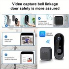 Smart Wireless Wifi Doorbell Camera Phone Door Ring Video Intercom Security Bell
