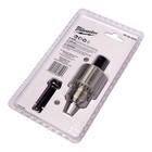 Milwaukee 3 4  Weldon To 1 2  Chuck Adapter Heavy Drill Converter With Key