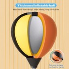 2025 Boxing Reflex Bag With Stand Punching Ball Height Adjustable For Teens 63 