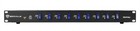 Rockville Rdf9u 1u 15a Rack Mount Dj Pro Audio Power Supply Strip W usb Charging