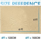 Fiberglass Welding Blanket 4  X 6  Fireproof Blanket 1 3    8mm  Thickened