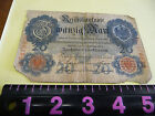 Banknote German Reichsbanknote 20 Marks 1914