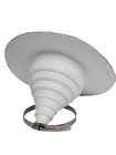 1  - 6  White Universal Taped Pipe Boot Peel And Stick Ps