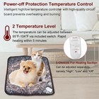 Waterproof Electric Heating Pad Heater Warmer Mat Bed Blanket For Pet Dog Cat Us