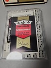 Vintage Crisloid Double Six Dominoes  With    3d    Case And Rules