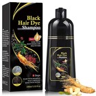 Instant Black Hair Dye Shampoo For Women   Men 3 In 1 Magic Hair Color Shampoo