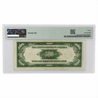 1934  500 Federal Reserve Note Dallas Fr2201 Pmg 30 Very Fine