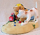 Coca Cola Memories To Cherish Figurine Coke Makes Good Things Taste Better