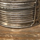 Complete Set  12 Webster Sterling Silver On Glass 3  Coasters With Holder