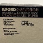 Ilford Galerie Classic Gloss   Pearl Paper Photo 8 5   x11  250 Sheets Photography