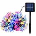 7m 50 Led Solar Powered Fairy String Flower Lights Outdoor Garden Wedding Party